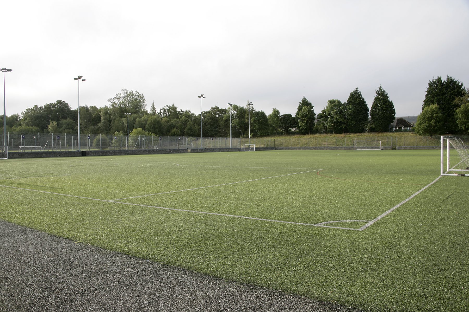 The 3G football pitch at The Valley Leadership Academy